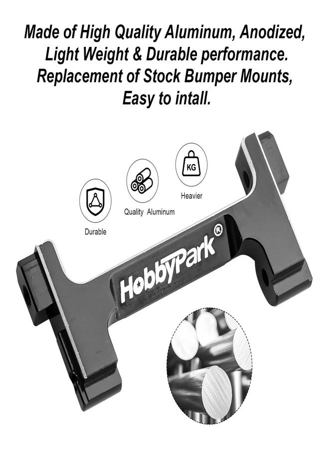 HobbyPark Aluminum Metal Rear Bumper Mounts for Traxxas TRX4M 1/18 RC Crawler - Image 2